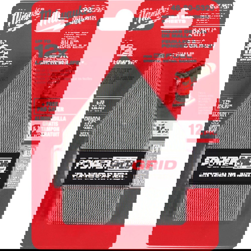 Sanding Sheets; Grade: Medium ; Grit: 320 ; Backing Material: Mesh ; Backing Weight: 0.12 lb ; Overall Length (Inch): 3-3/4